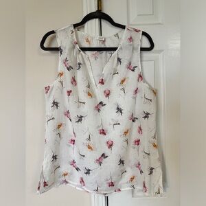 ECRU Sleeveless Linen Shirt